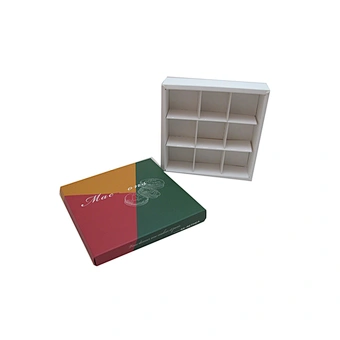 Custom full colors printing paper box with cover lid