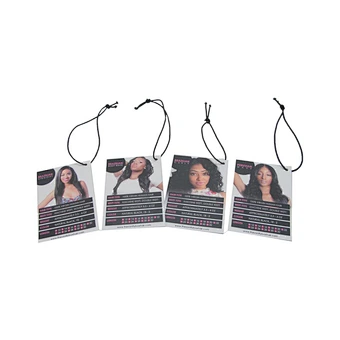 lovely animal pattern hang tag and label with white cotton string