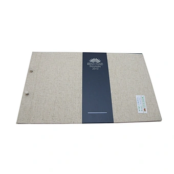 Custom Kraft paper file folder