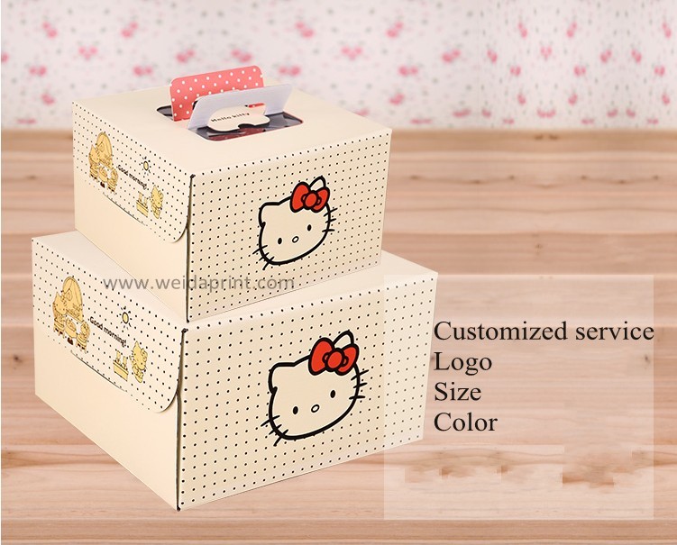 children birthday cake box