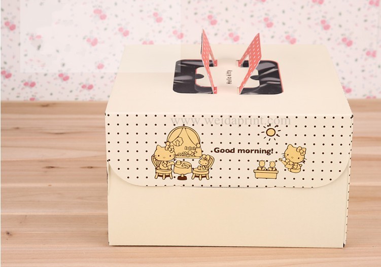 children birthday cake box