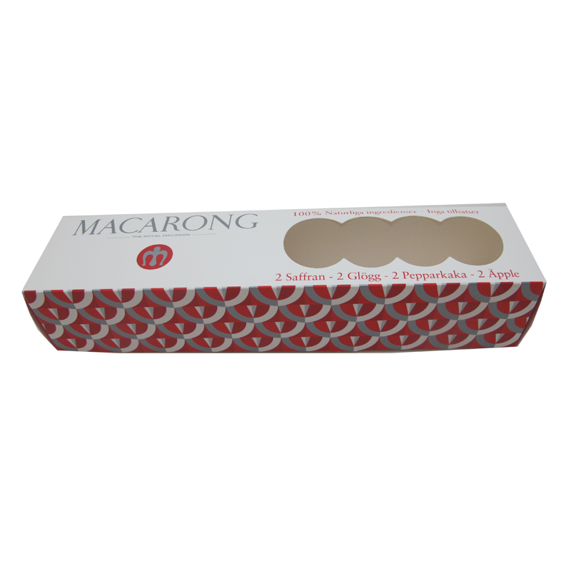 Macaron packaging box with insert