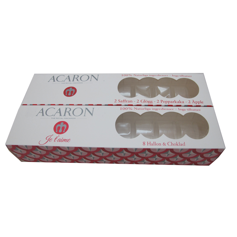 Macaron packaging box with insert