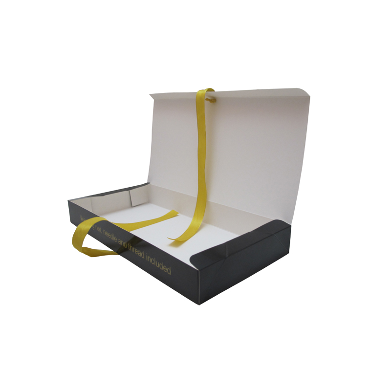 yellow ribbon wig box