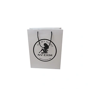 Custom make hair extensions packaging bag
