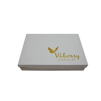 Cardboard folding paper box for gift and packaging