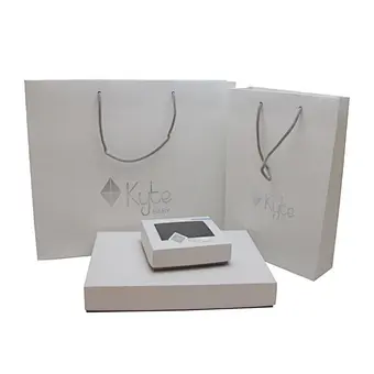 Customized logo printing scarf packaging box
