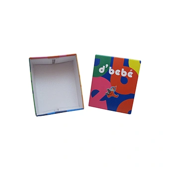 Printing corrugated lid and based box shoe box