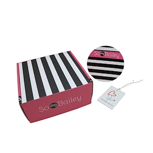 New product printed mailer cardboard box