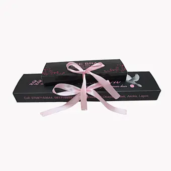 Hot sale top quality hair box wig box hair extension box