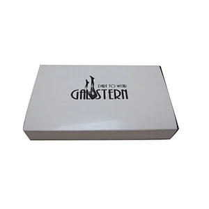 Custom made apparel box, suit box, garments packaging box