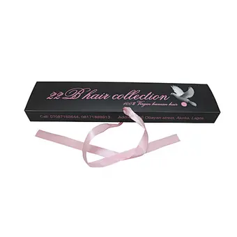 Hot sale top quality hair box wig box hair extension box