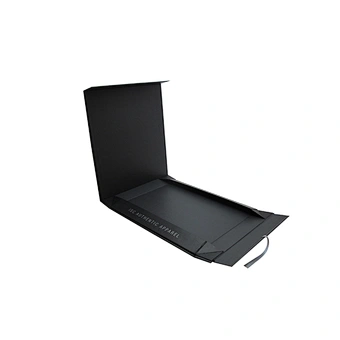 Magnetic closure clothing packaging box