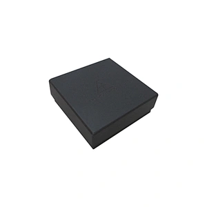 Black Handmade Cardboard Gift Boxes with Lids