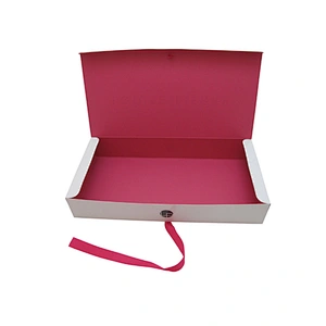 Made in China custom white hair extension packaging boxes