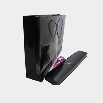 High quality hair extension packaging boxes and bags