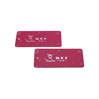 Recyclable kraft paper tag