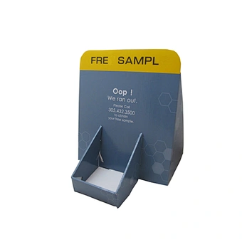 Paper cardboard display stand