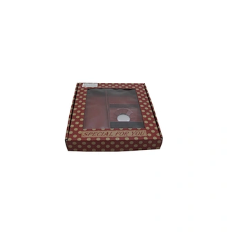 2014 Nice best quality make up box paper packaging carton box with window