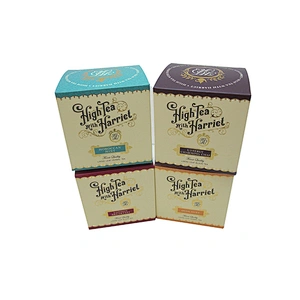 Customized Logo 9x9 gift tea box manufacturer in China