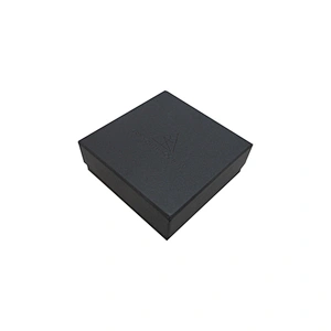Black Handmade Cardboard Gift Boxes with Lids