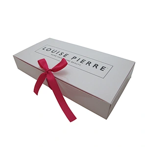 Made in China custom white hair extension packaging boxes
