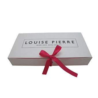 Made in China custom white hair extension packaging boxes
