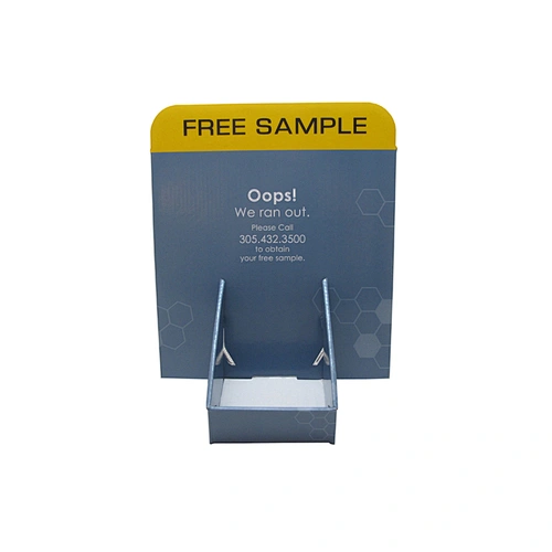Paper cardboard display stand