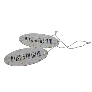 Private paper garment labels hair packaging for bundles of hair