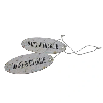 Private paper garment labels hair packaging for bundles of hair