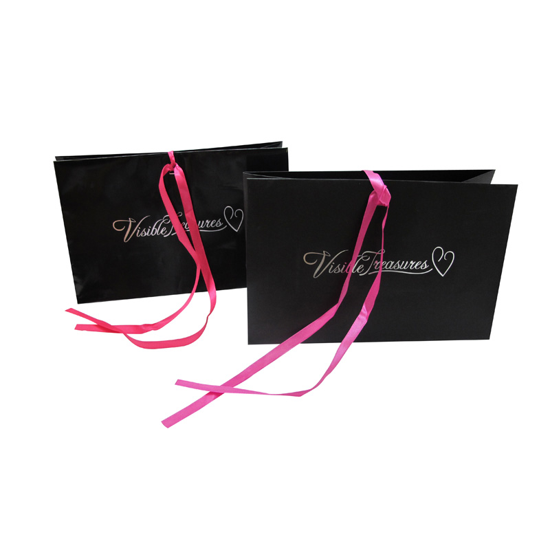 Hot sale logo printing paper bag for clothes