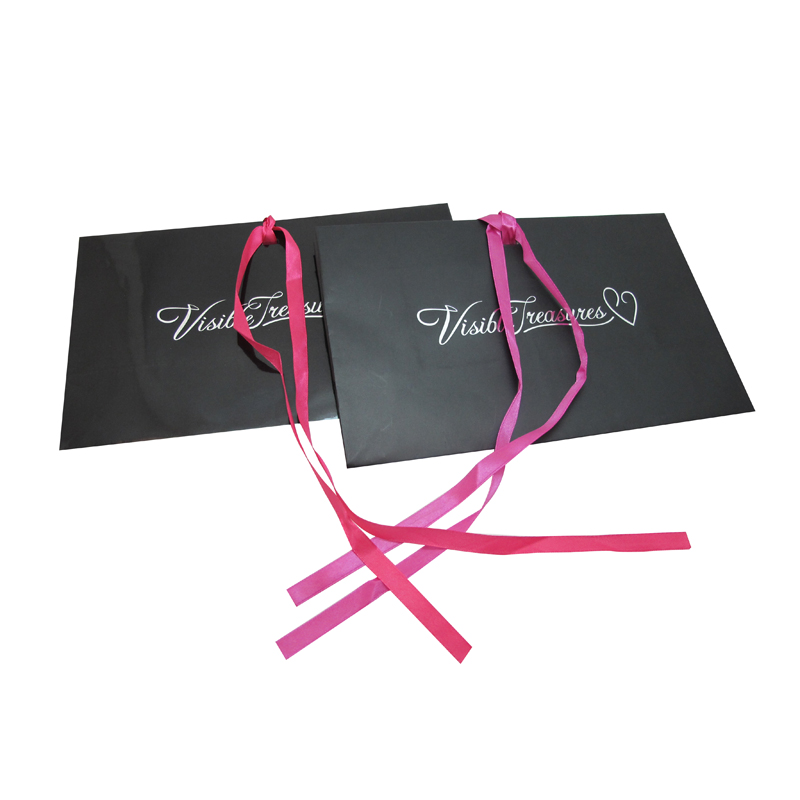 Hot sale logo printing paper bag for clothes