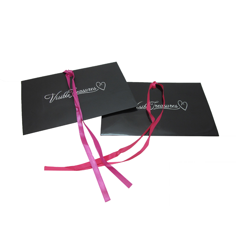 Hot sale logo printing paper bag for clothes