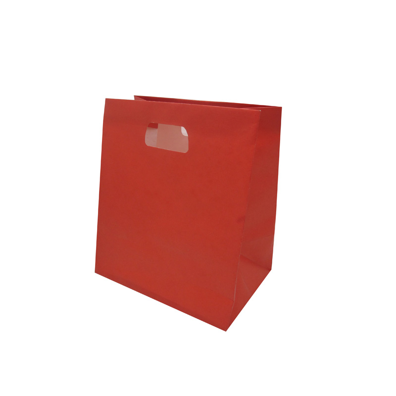 China wholesale die cut bag paper gift bag
