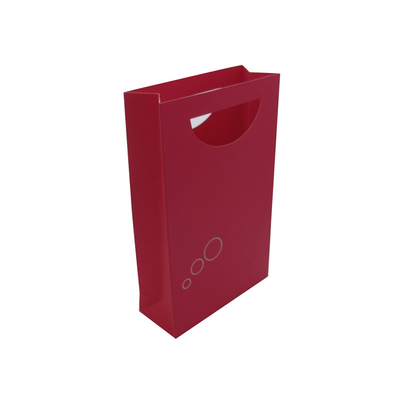 China wholesale die cut bag paper gift bag