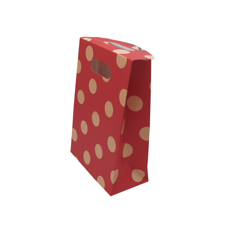 China wholesale die cut bag paper wedding bag