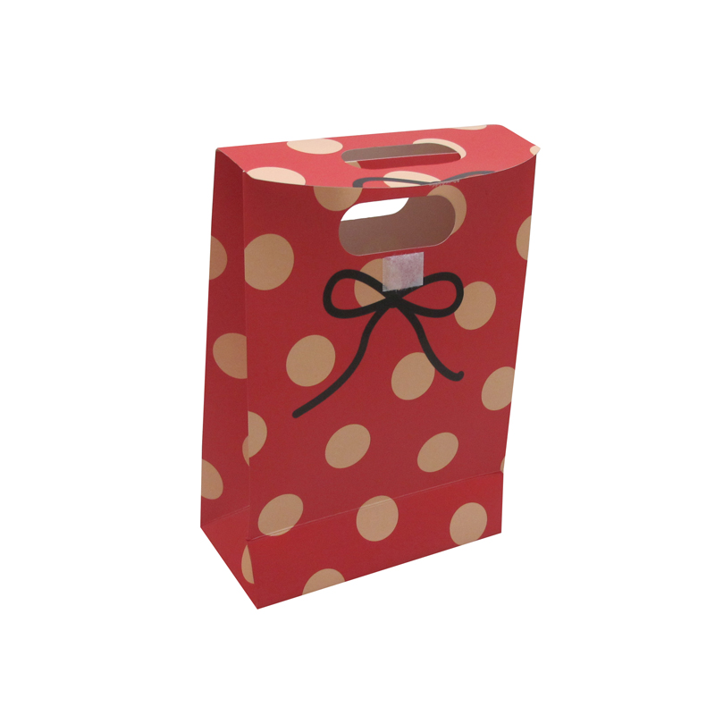 China wholesale die cut bag paper wedding bag