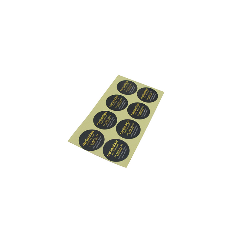 Colourful adhesive sticker sheet