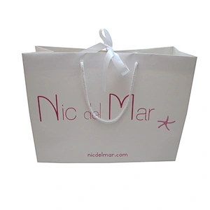 New designed women paper gift bag for shopping