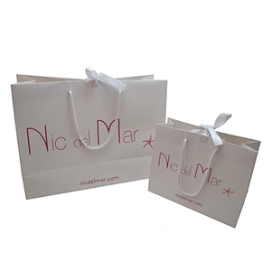 New designed women paper gift bag for shopping