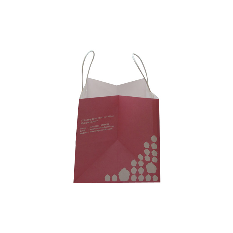 pink cupcake bag