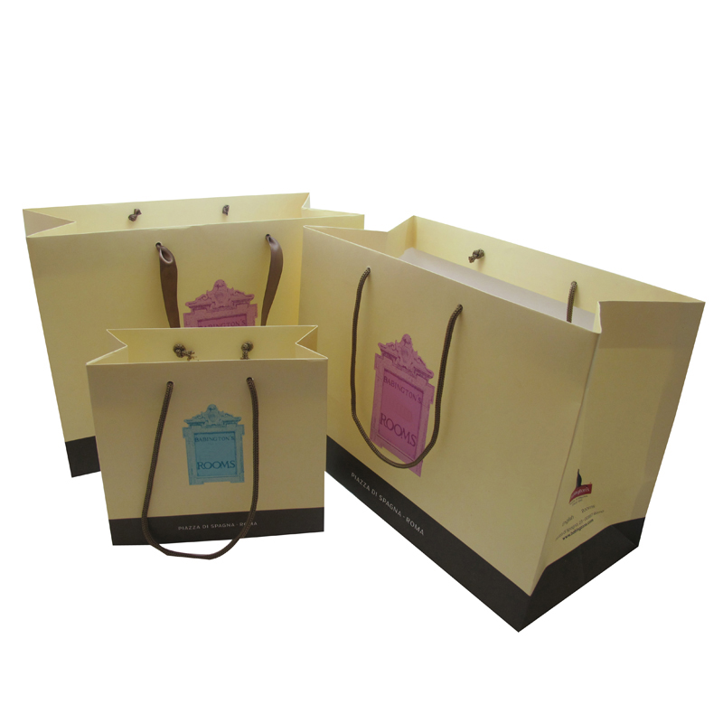 Dongguan customized new design guangzhou paper bags