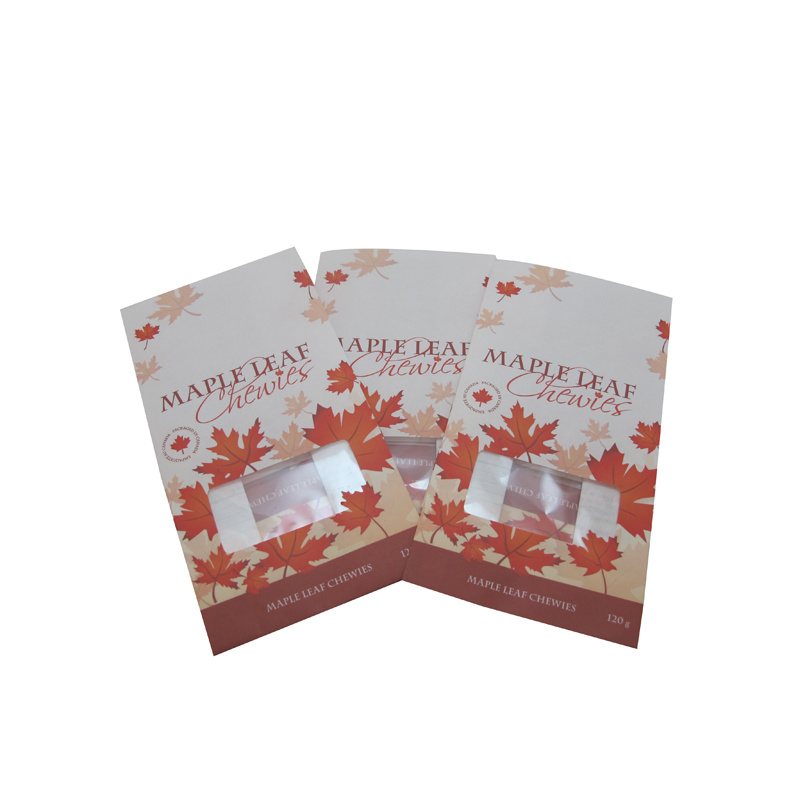 Custom paper candy flower printed bag