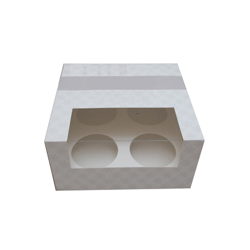paper packaging box with clear window