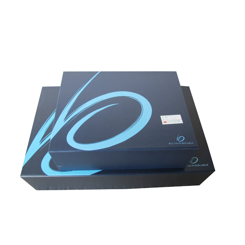 folding paper box with magnets