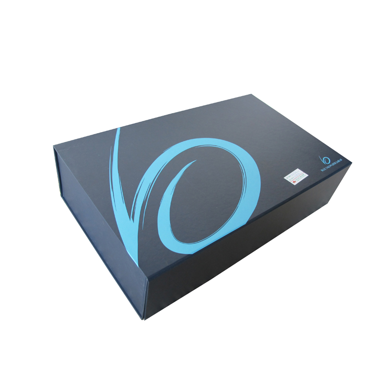folding paper box with magnets