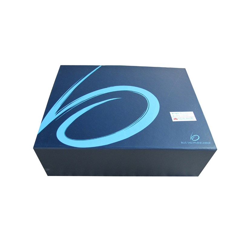 folding paper box with magnets