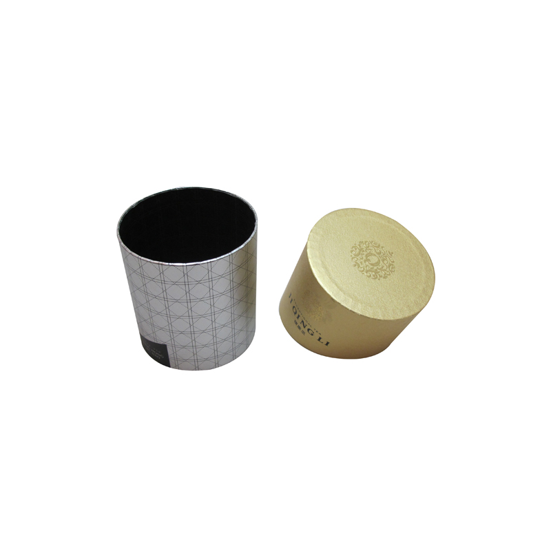 round cardboard gift box