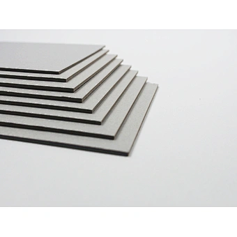 Dongguan factory supply wholesale grey cardboard