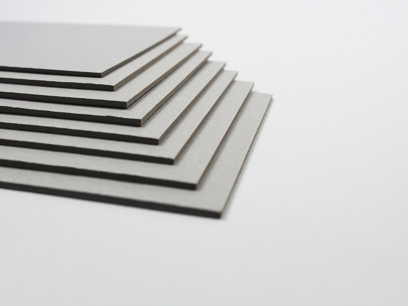 grey cardboard